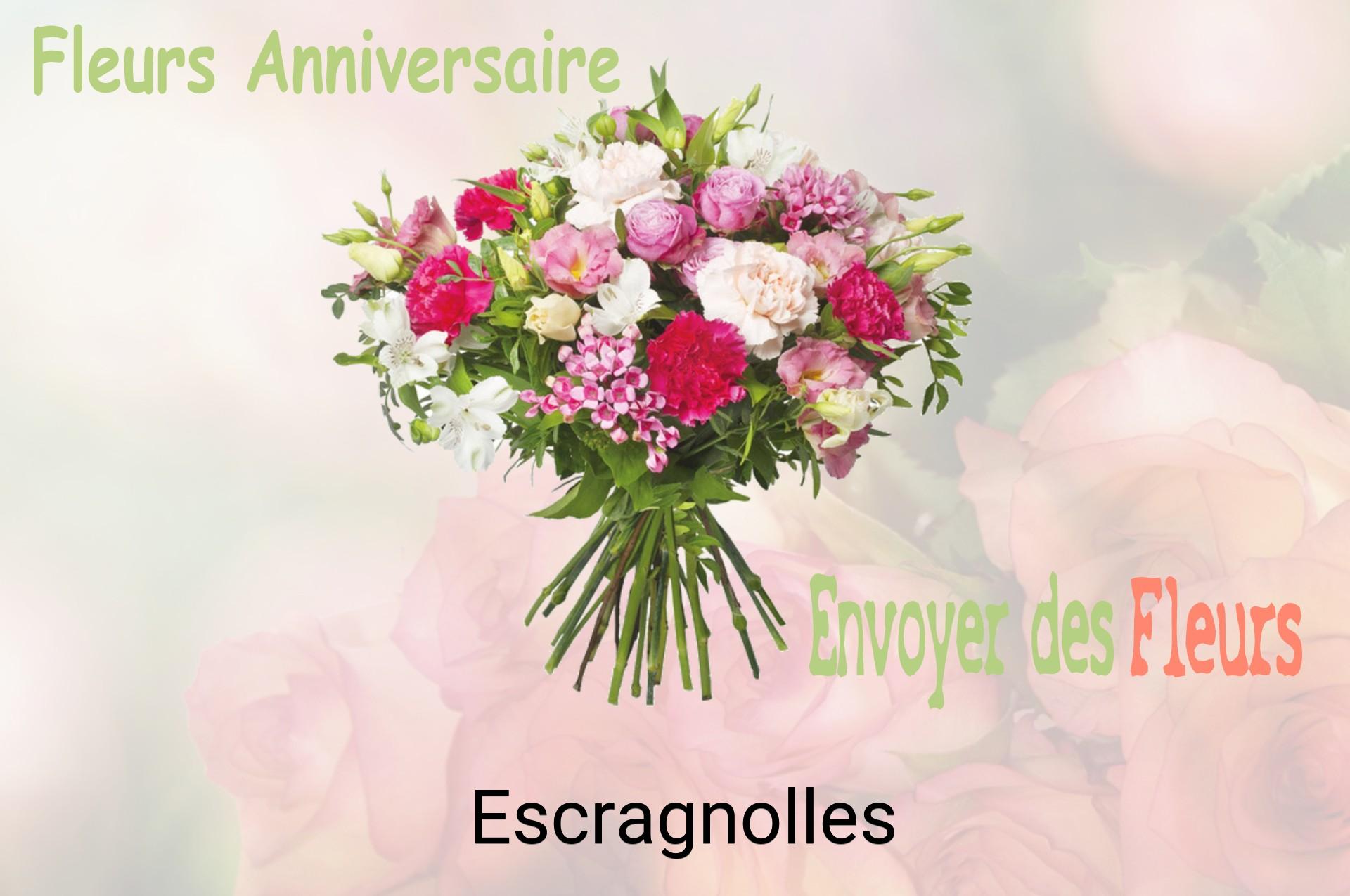 Bouquet de fleurs d’anniversaire livré à Escragnolles